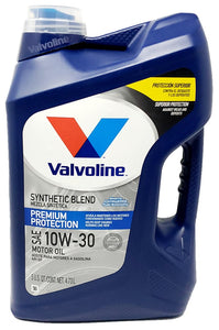 Aceite Motor 10W30 Semisintético 5 Litros Oficial Valvoline