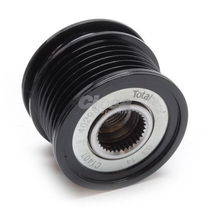 Cargar imagen en el visor de la galería, Polea para alternador con clutch sprinter vito 6 ranuras