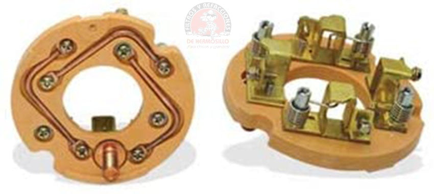 Porta carbon para marcha delco 35mt 4 carbones r70