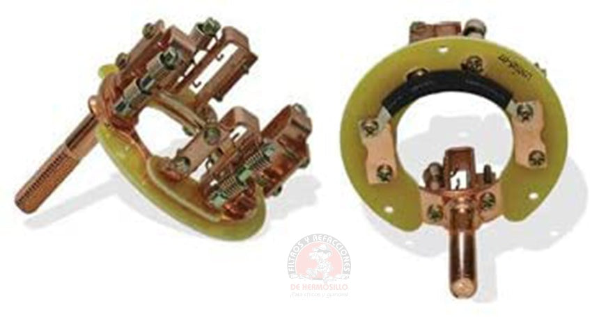 Porta carbon para marcha delco 40mt cummins 8 carbones