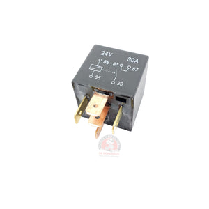 Relevador Universal 24V 30A 5 Patas Base