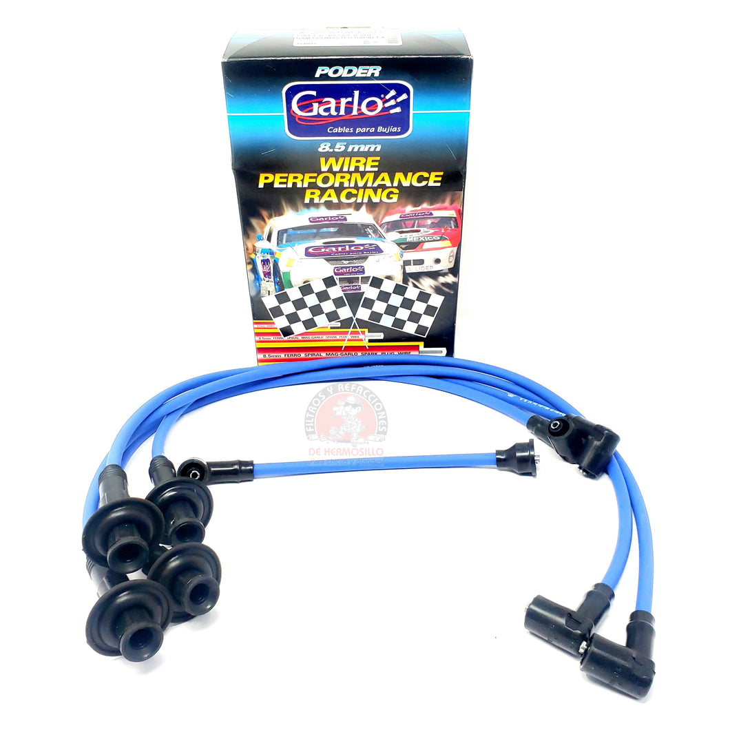 Cables Bujías Garlo Race 8.5mm Vw Vocho Fuel Injection
