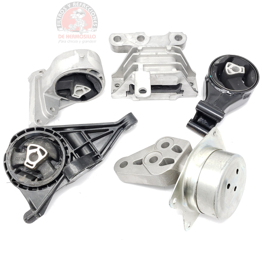 Kit 5 Soportes Motor/Trans Cadillac Srx 3.0/3.6L 2010-2016
