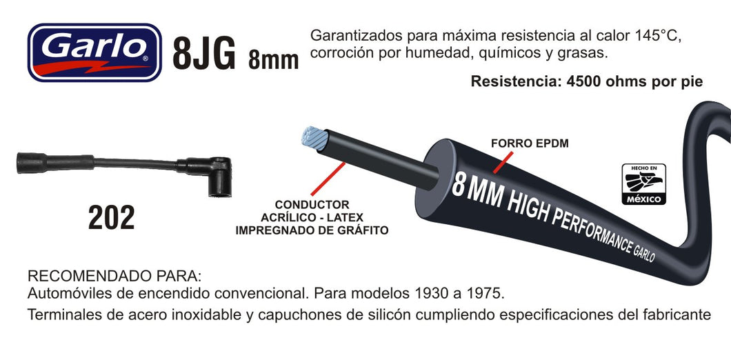 CABLES DE BUJIA NISSAN 200SX 510 PICKUP 720