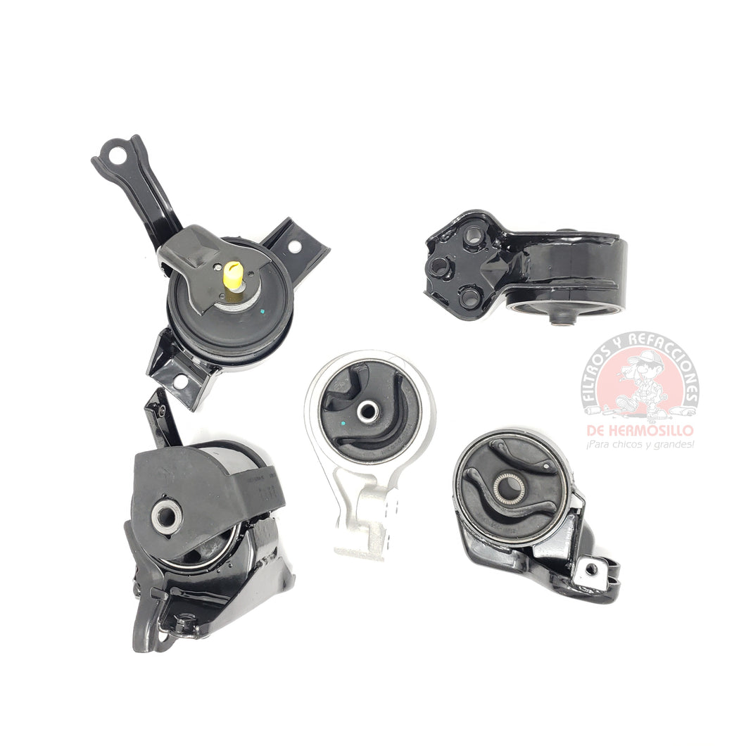 Kit 5 Soportes Para Motor Spectra 5 2.0 05-09 Aut