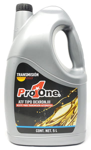Aceite Transmisión ATF Dexron III 5L Presentación Pro-One