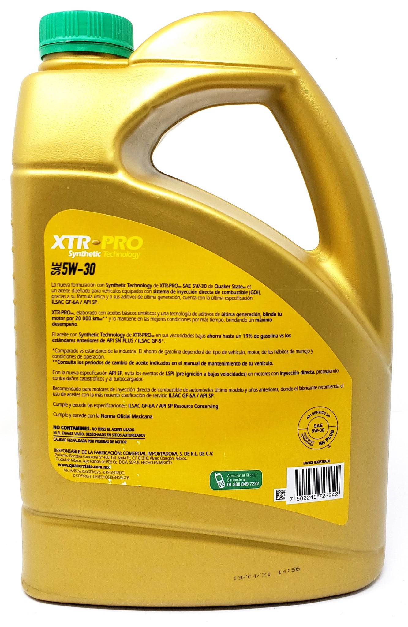 Aceite Motor 5w-30 - Auto Centro Palmeras