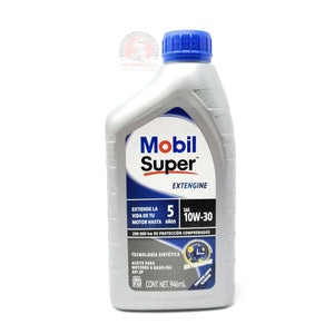 Aceite Motor 10W30 Extengine 946 Ml Presentación Mobil