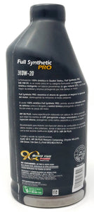 Aceite Motor 0W20 Sintetico Pro 946Ml Quaker State