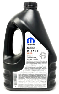 Aceite Motor 5W30 Multigrado Api Sn 5 Lts Mopar