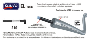 CABLES DE BUJIA FAIRMONT GRANADA MUSTANG PINTO THUNDERBIRD