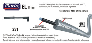 CABLES DE BUJIA FORD ESCORT LN7 LYNX