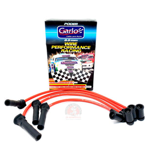 Cables Garlo Race 8.5mm Ford Fiesta Ka Ikon Courier 01 Al 04