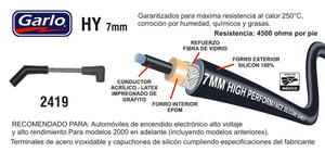 CABLES DE BUJIA CHEROKEE PICKUP SCRAMBLER WAGON WRANGLER