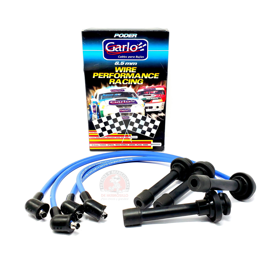 Cables Bujías Garlo Race 8.5 Mm Nissan Tsuru Iii Sentra 16v