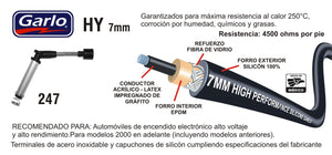 CABLES DE BUJIA CHEV. LUV 4L 2.2 (98-05) TIPO ORIGINAL .