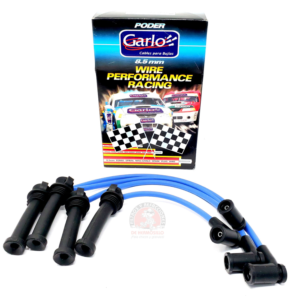 Cables Bujías Garlo Race 8.5 Mm Ford Ecosport Fiesta St Figo