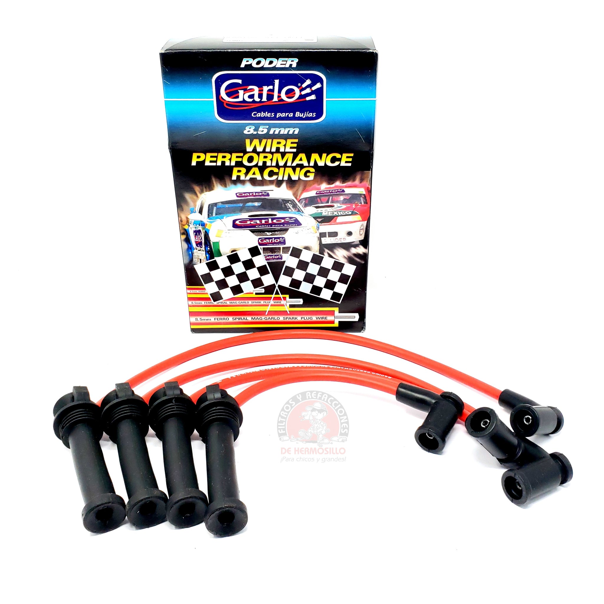 Cables Bujías Garlo Race 8.5 Mm Ford Ecosport Fiesta St Figo – Filtros ...