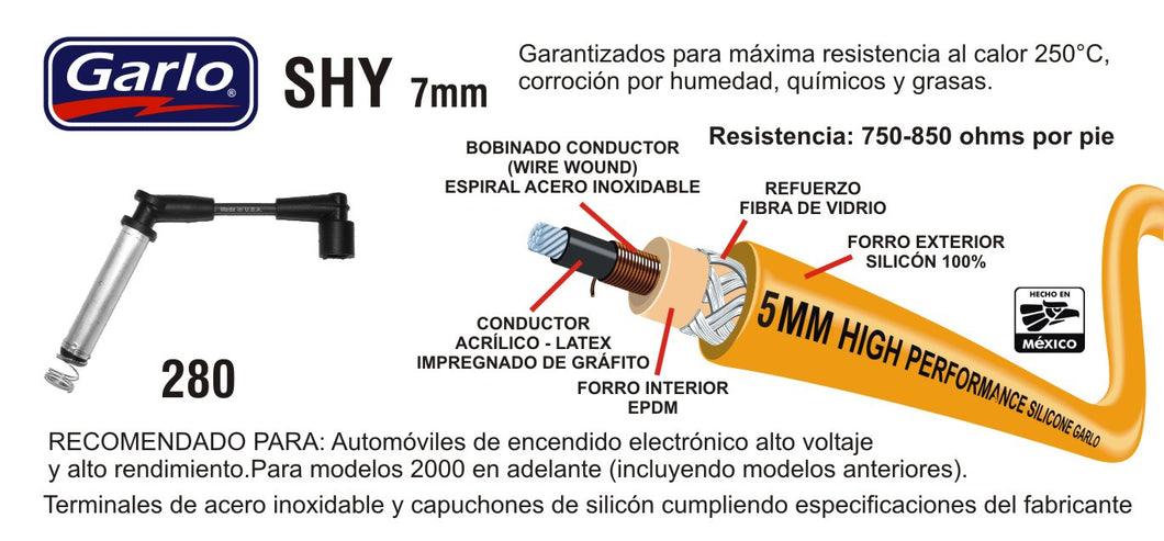 CABLES DE BUJIA CORSA MERIVA TORNADO PALIO IDEA STRADA 280ZX