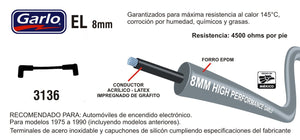 CABLES DE BUJIA CHEVROLET CAMARO PONTIAC FIREBIRD