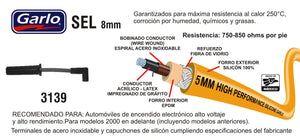 CABLES DE BUJIA CHEV S10 PICK-UP S10 SONOMA ISUZU HOMBRE