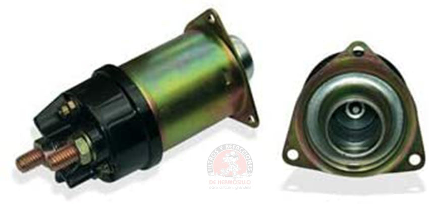 Solenoide para marcha 42mt 24 volts 2 bornes 2 tornillos