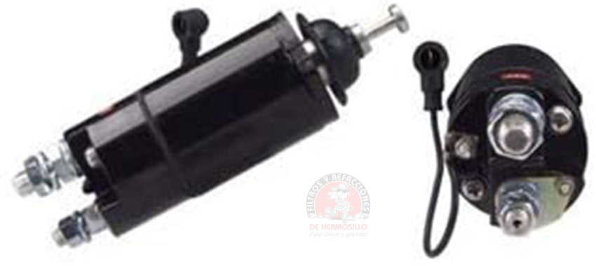 Solenoide marcha nippondenso john deere 12 volts 4 bornes