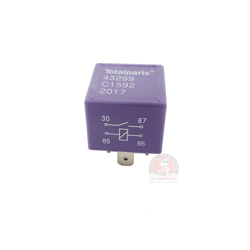 Relevador Universal 4 Term.N/A Morado
