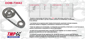 KIT DE DISTRIBUCION CHEV PICK-UP/AUTO V6 2.8 173 (80-93)