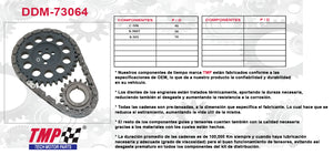 KIT DE DISTRIBUCION CHEV PICK-UP/AUTO V6 4.3 262 85-86