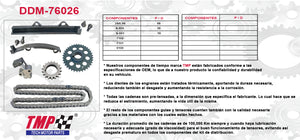 KIT DE DISTRIBUCION TOYOTA PICK-UP L4 22R 83-84