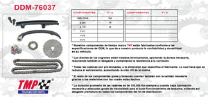 KIT DISTRIBUCION MITSUBISCHI PK-UP L4 2.6 G54B (83-93)