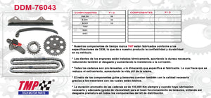KIT DISTRIBUCION CHEVY LUV L4 1.9 G200 (82-87)