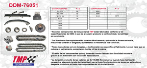 KIT DISTRIBUCION NISSAN ALTIMA 2.4 KA24DE 240SX L4 2.4