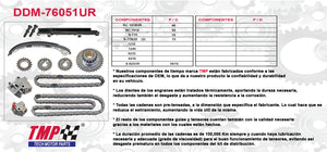 KIT DISTRIBUCION NISSAN ALTIMA 2.4 URVAN PICK-UP D21 2.4