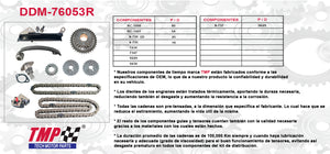 KIT DISTRIBUCION 9 PZAS NISSAN TSURU III TSUBAME 1.6 16V
