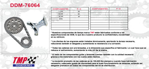 KIT DE DISTRIBUCION CHEV CAVALIER L4 2.0 121 (83-89)