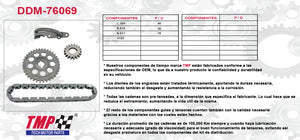KIT DISTRIBUCION FORD TOPAZ 2.3 140 (74-93) 2.5 153 (86-91)