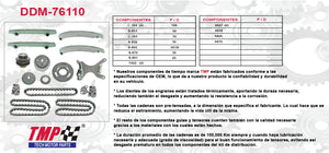 KIT DISTRIBUCION DODGE DURANGO  DAKOTA  GRAN CHEROKEE