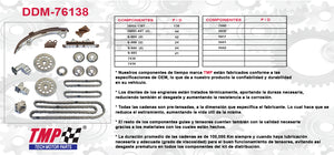 KIT DE DISTRIBUCION MAXIMA V6 3.0 VQ30DE DOHC 24V (94-01)