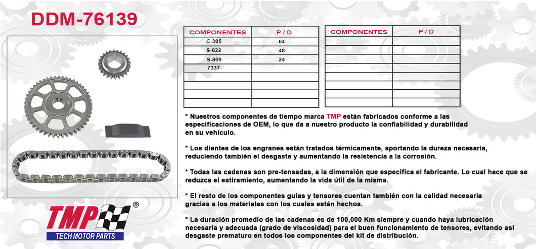 KIT DISTRIBUCION GRAND CHEROKEE WRANGLER
