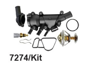 TOMA AGUA (NYLON) KIT FORD. FIESTA - IKON - KA