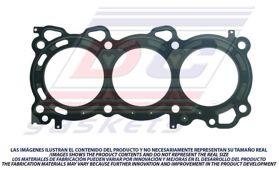 Empaque Cabeza NISSAN INFINITI V6 3.0L 24V MAXIMA I30 DER