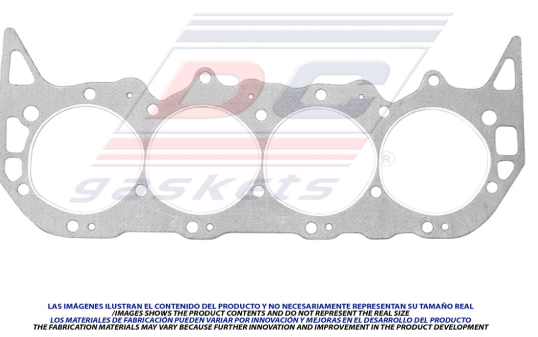 Empaque Cabeza V8 CHEVROLET 366