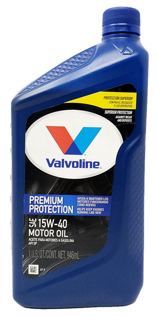Aceite Motor 15W40 Multigrado 1 Litro Oficial Valvoline