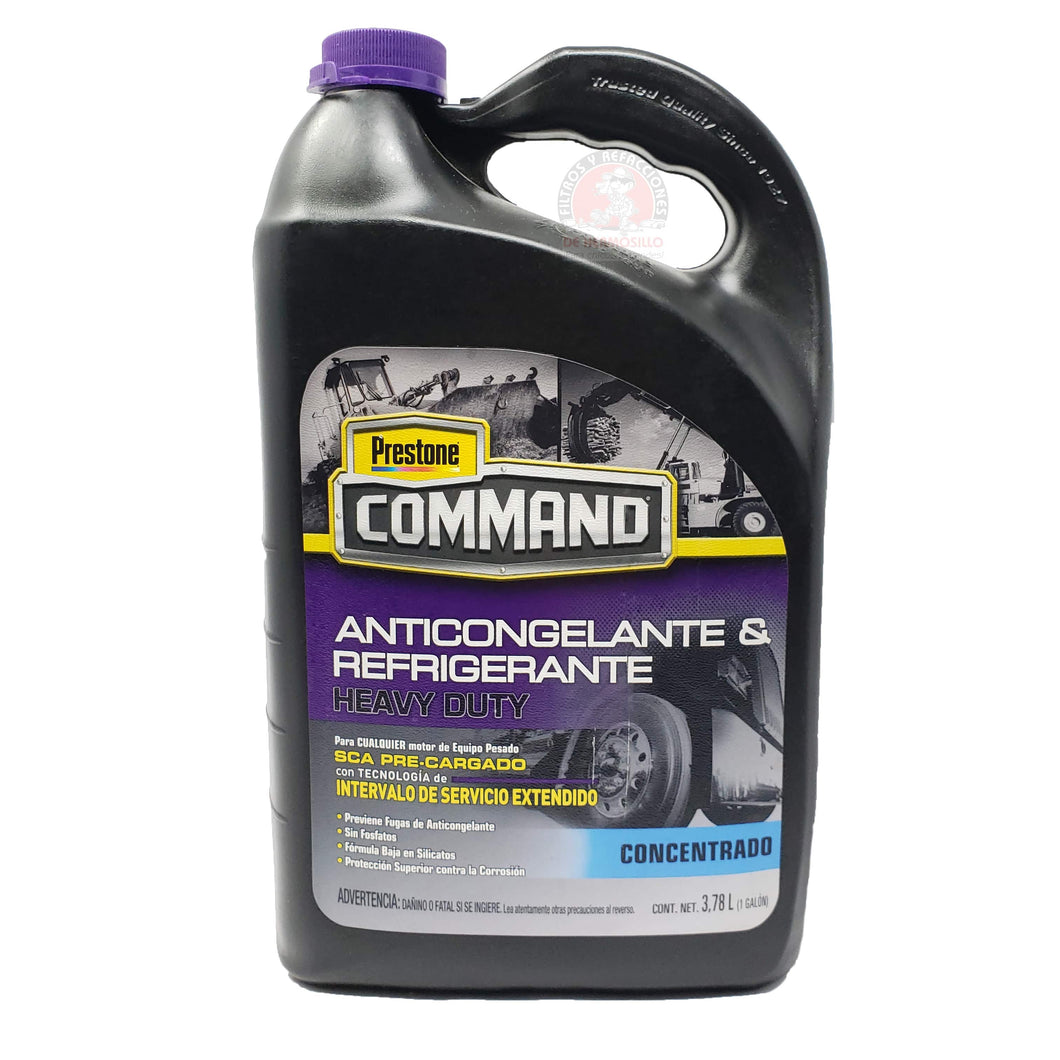 Anticongelante Prestone Mezclado 50/50 3.78L Equipo Pesado