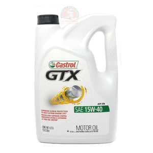 Aceite Motor 15W40 Gtx 5 Lts Presentación Oficial Castrol