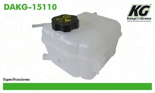 YzusGomumu Tanque de depósito de desbordamiento de refrigerante del radiador del YzusGomumu Tanque de depósito de desbordamiento de refrigerante del radiador del