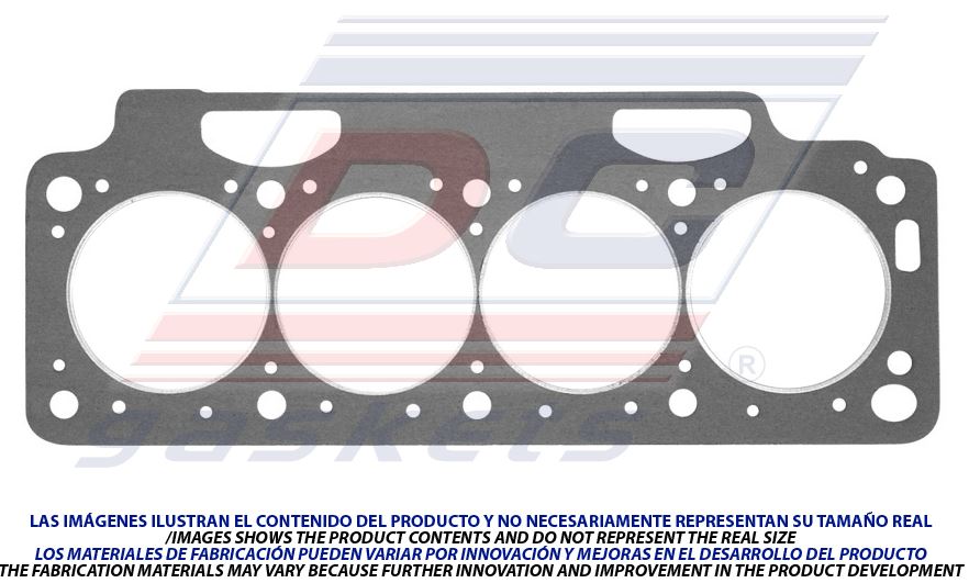 Empaque Cabeza Renault (1.7L) Alliance, Encore 85/86