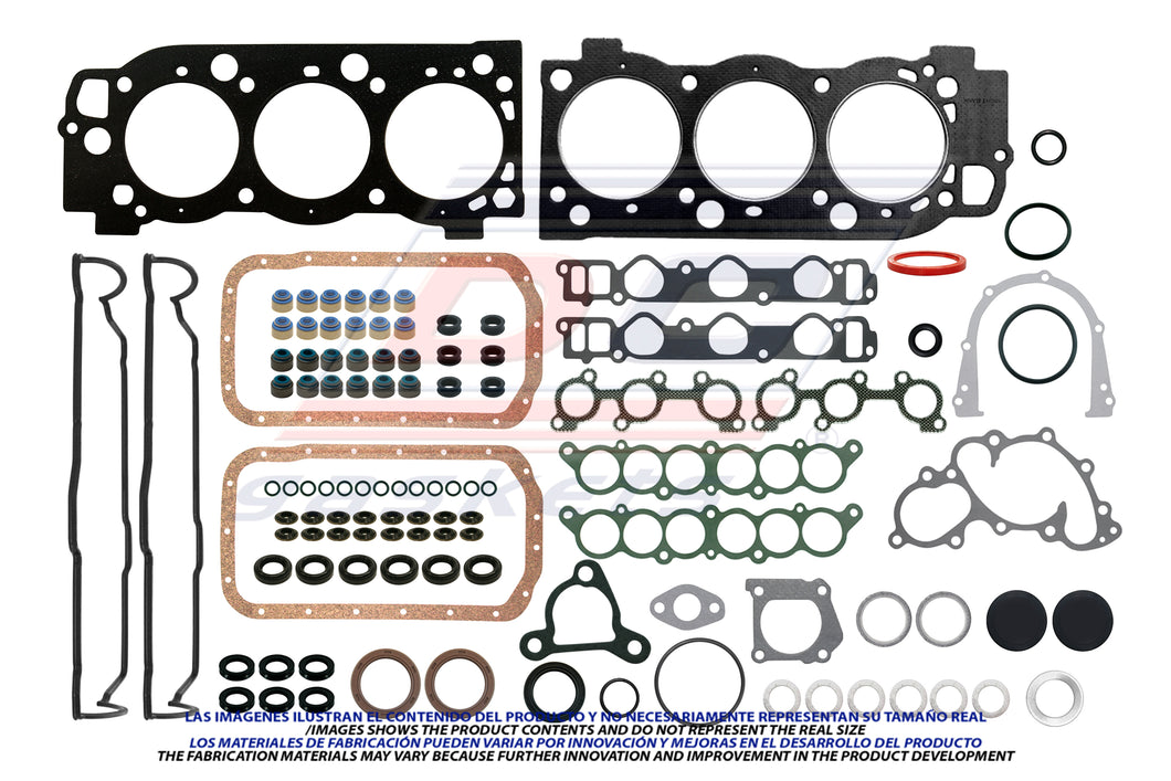 Juego de empaques TOYOTA 24 VALVULAS 5VZFE TOYOTA TACOMA